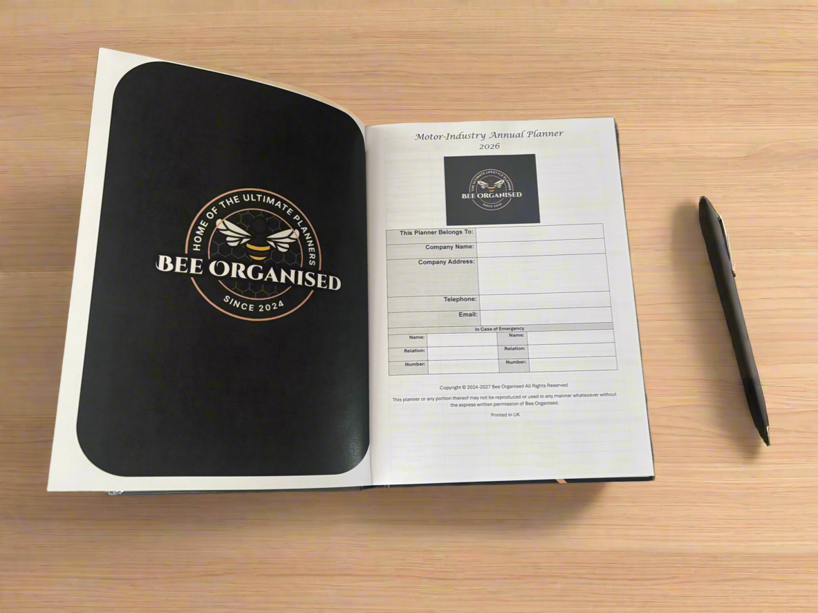 2026 Motor Industry Annual Planner