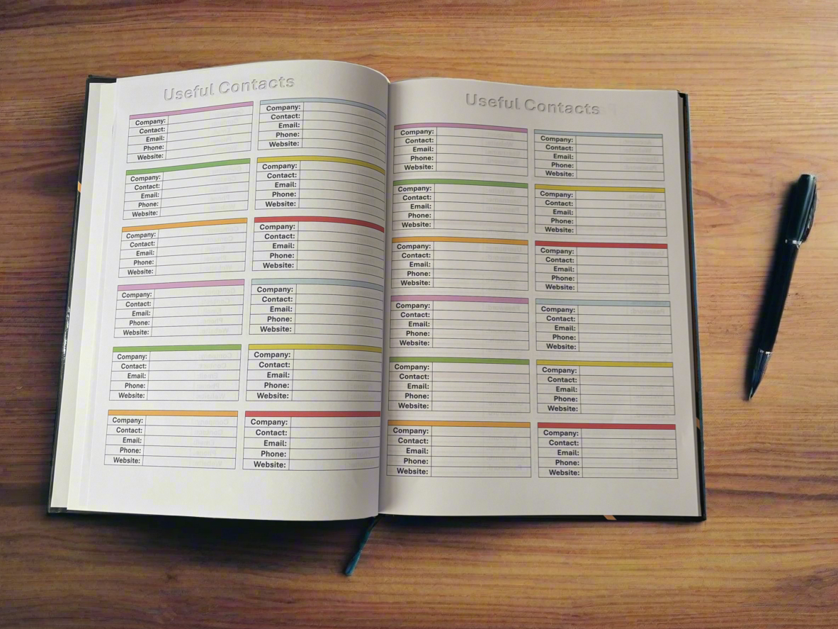 Weekly Diary - Week per two pages